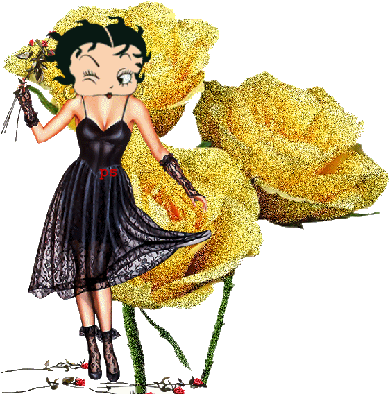 Roses jaunes