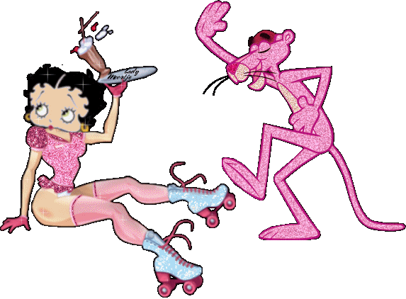 Betty et la panthère rose
