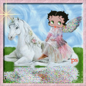 Fée et son cheval