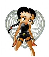 Betty en Lara Croft