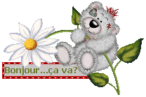 Bonjour ça va ?