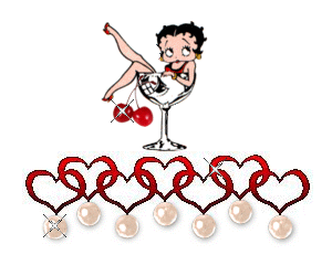 Coeurs grenadine