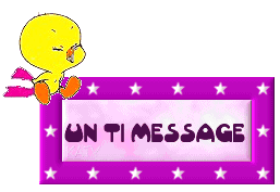 Un ti message, merci !