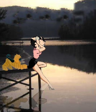 Bord du lac !